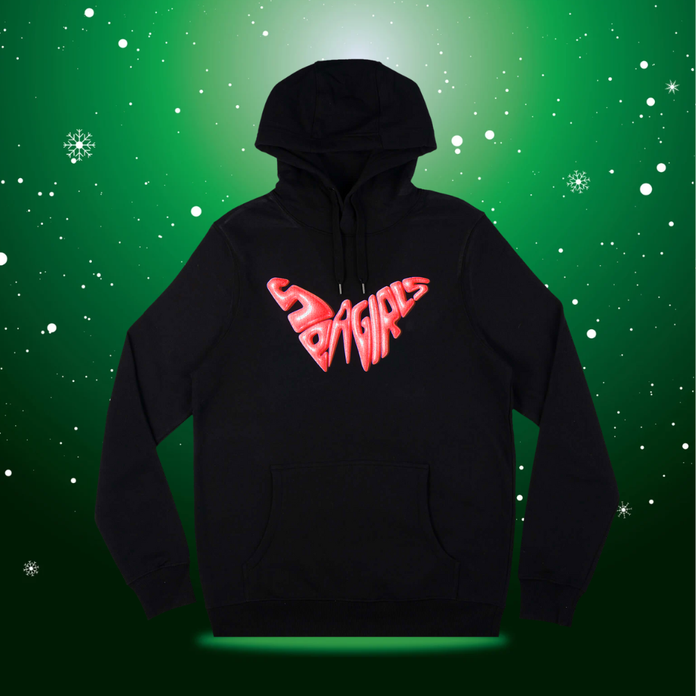 Butterfly black hoodie sale